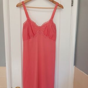 VINTAGE handmade rose slip